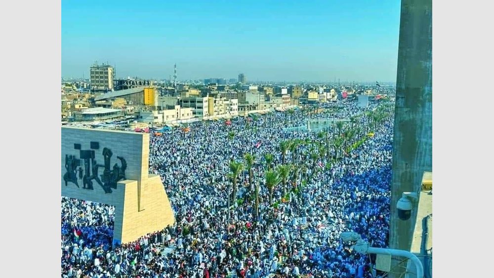 Χιλιάδες άνθρωποι διαδηλώνουν σε Ιράν και Ιράκ υπέρ των Παλαιστινίων