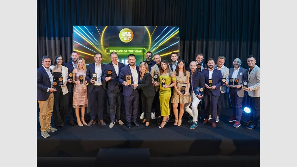 Η Lidl Ελλάς στην κορυφή του λιανεμπορίου ως Retailer of the Year στα Supermarket Awards 2023