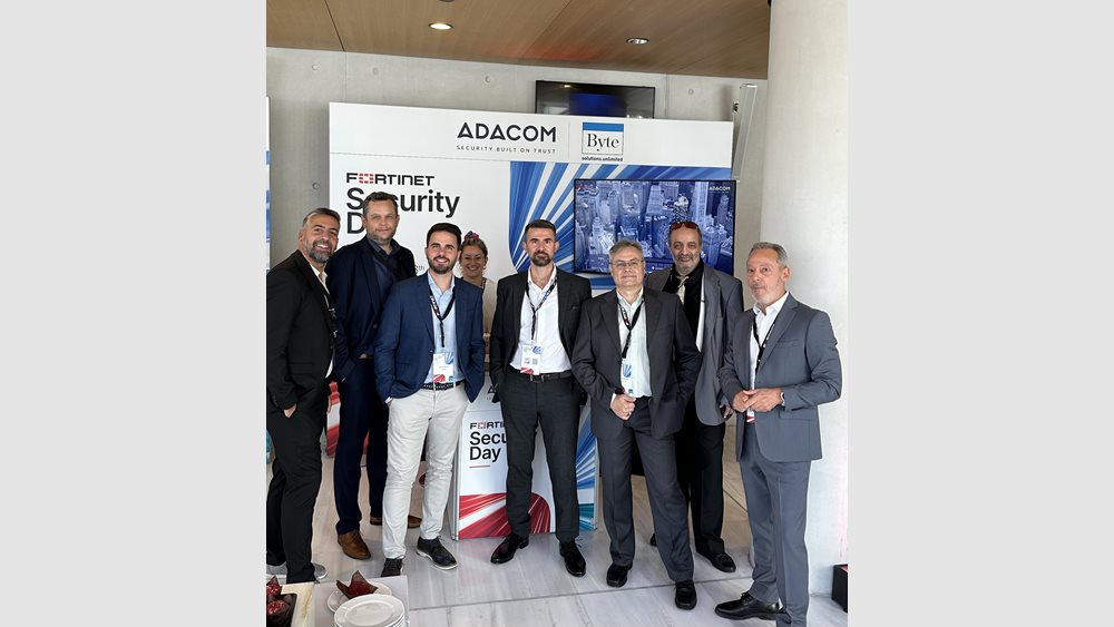 ADACOM και Byte Computer S.A. τιμήθηκαν από την Fortinet με σημαντικά βραβεία για το 2023: Unified SASE Partner of the Year και Top Select Partner of the Year".