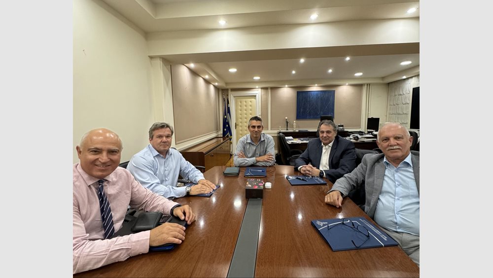 Συνάντηση ΕΒΕΠ με τον νέο υφυπουργό Εθνικής Οικονομίας και Οικονομικών Χρ. Δήμα