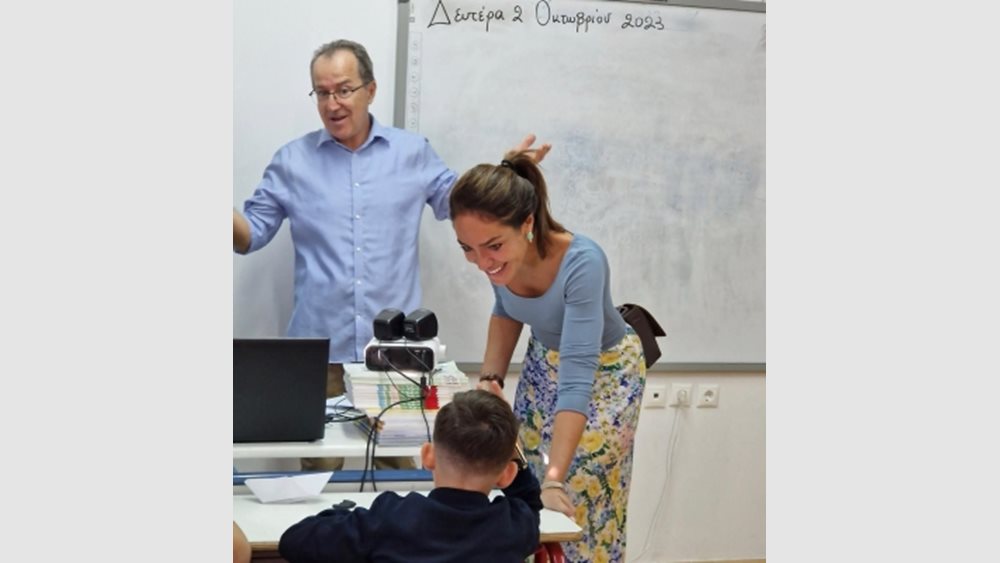 Επίσκεψη Δόμνας Μιχαηλίδου στο Καστελλόριζο