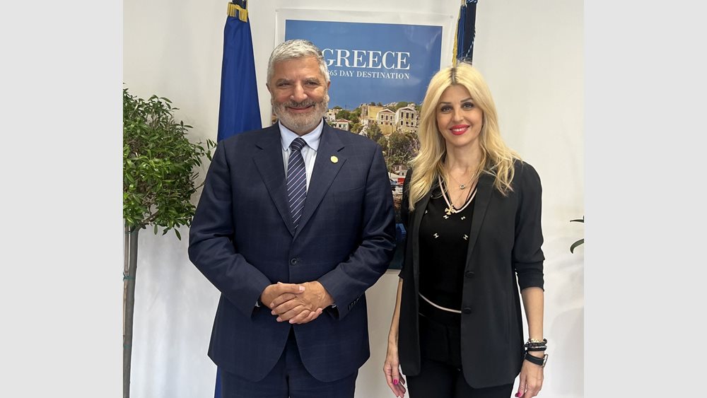Ο ιατρικός τουρισμός στο επίκεντρο της συνάντησης του Προέδρου του ΙΣΑ Γ. Πατούλη, με την Υφυπουργό Τουρισμού Ε. Ράπτη