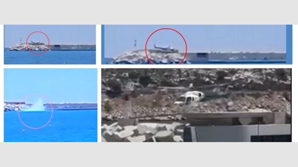 Έγινε η ανέλκυση του ελικοπτέρου που έπεσε στη Βουλιαγμένη - "Υπήρχε μυρωδιά από καύσιμο" λέει μάρτυρας