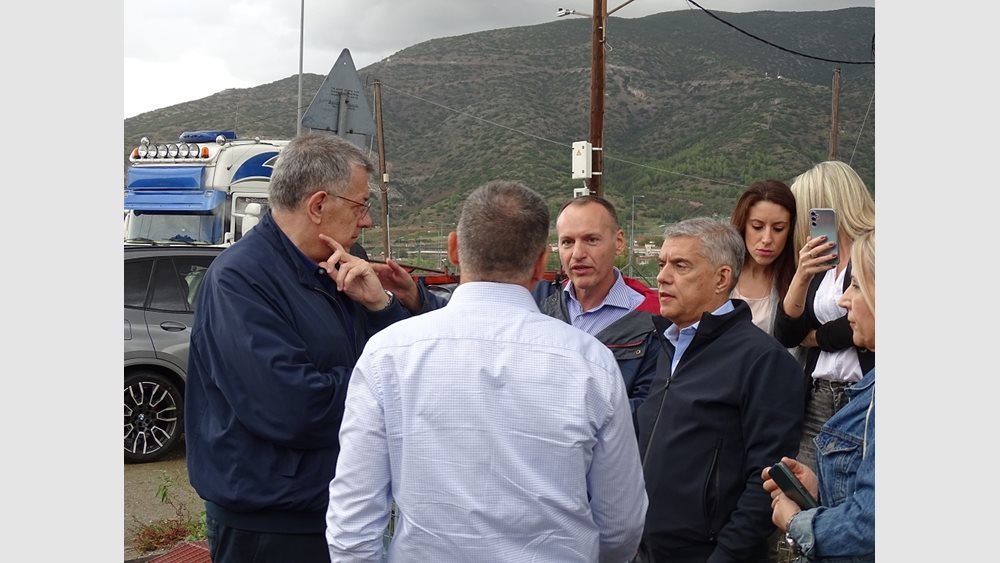Ολοκληρώθηκε η περιοδεία του Υφυπουργού Υποδομών και Μεταφορών, Ν. Ταχιάου στις πληγείσες περιοχές της Θεσσαλίας