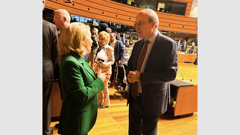 O Κωστής Χατζηδάκης σε Eurogroup/ECOFIN στις Βρυξέλλες