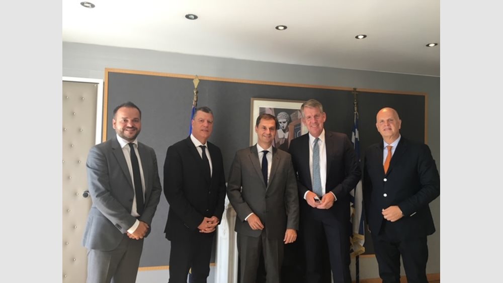 Συνάντηση του διευθύνοντος συμβούλου της TUI με τον Χ. Θεοχάρη