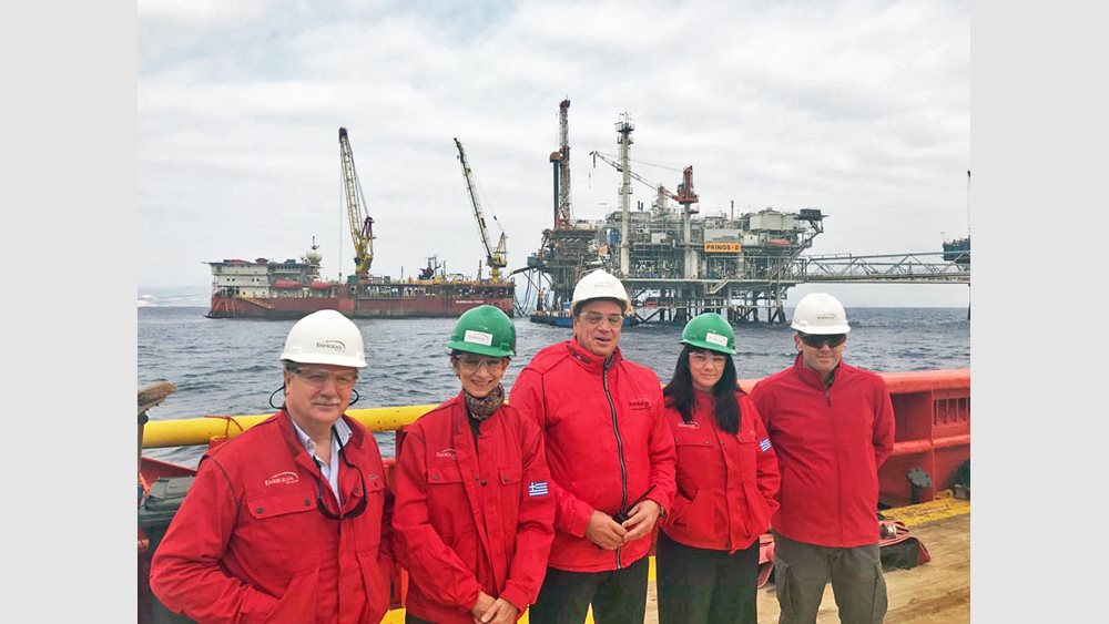 Energean: Επίσκεψη της Βρετανίδας πρέσβειρας στον Πρίνο