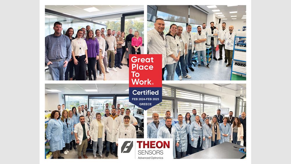 Πιστοποίηση Great Place to Work®, για 2η συνεχόμενη χρονιά, για τη ΤΗΕΟΝ SENSORS