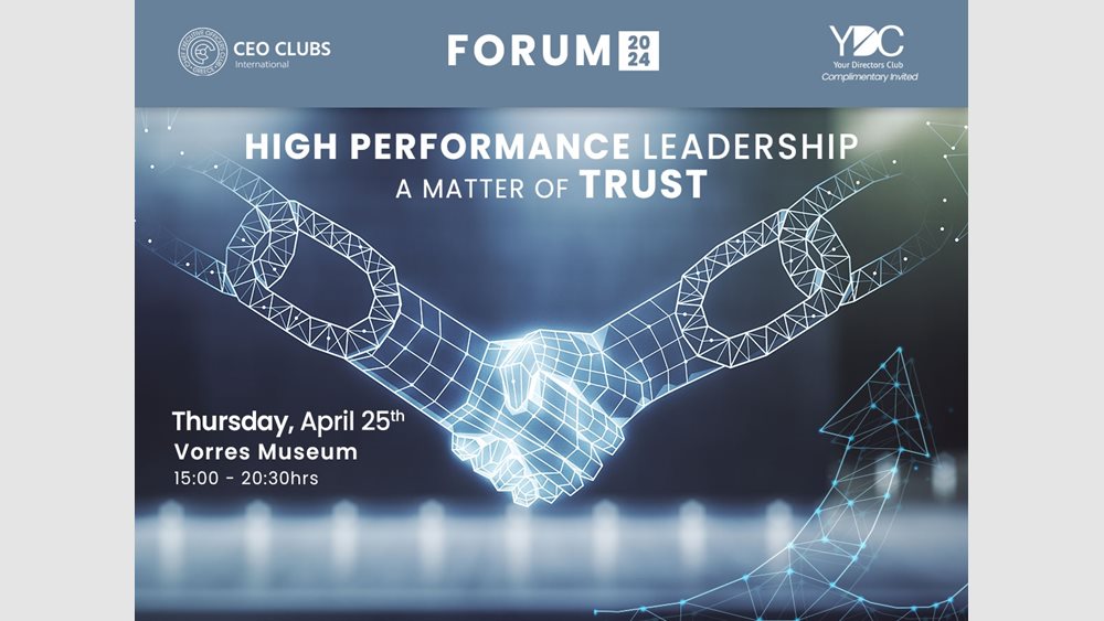 CEO Clubs Greece Forum: Η εμπιστοσύνη στο επίκεντρο της ηγεσίας υψηλών αποδόσεων