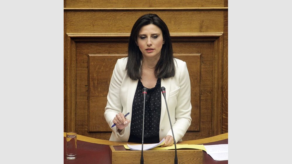 Η Νίνα Κασιμάτη αντιπρόεδρος της Ενωμένης Ευρωπαϊκής Αριστεράς στο Συμβούλιο της Ευρώπης