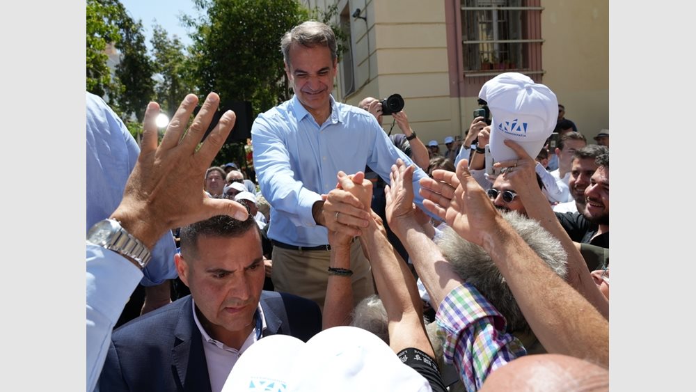 Από το Ηράκλειο ξεκίνησε o Κυρ. Μητσοτάκης την περιοδεία του στην Κρήτη