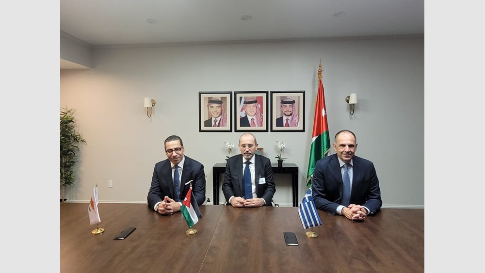 Τριμερής συνάντηση ΥΠΕΞ Ελλάδας, Κύπρου και Ιορδανίας στη Ν. Υόρκη