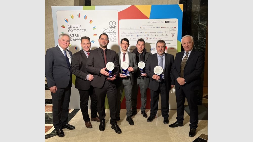 Τέσσερα χρυσά βραβεία για τον όμιλο Isomat στα Greek Exports Forum &amp; Awards 2021
