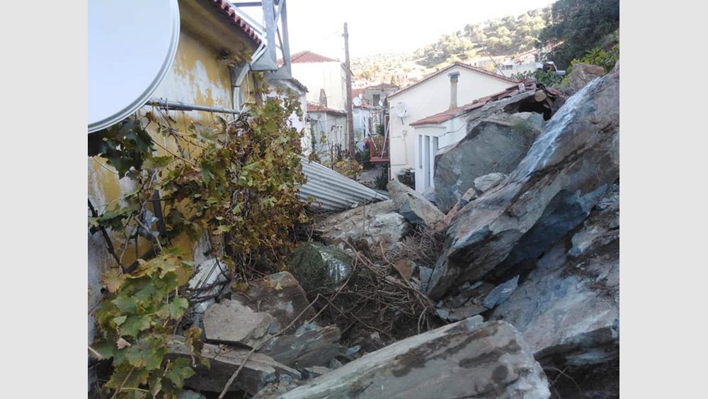 Κινδυνεύουν σπίτια από κατολισθήσεις στην Αρχαία Ολυμπία