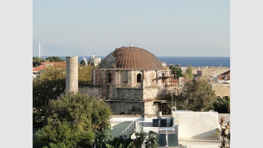 Αποκαθίσταται το τέμενος Ρετζέπ Πασά, στη Μεσαιωνική Πόλη της Ρόδου