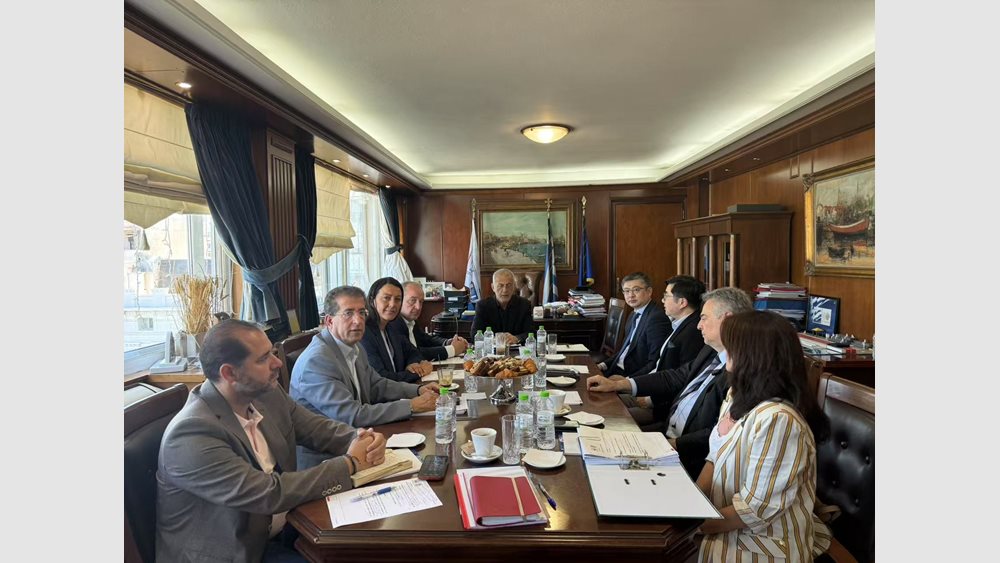 Πειραιάς και λιμάνι: Συνάντηση Su Xudong και Γιάννη Μώραλη με ορίζοντα την ανάπτυξη