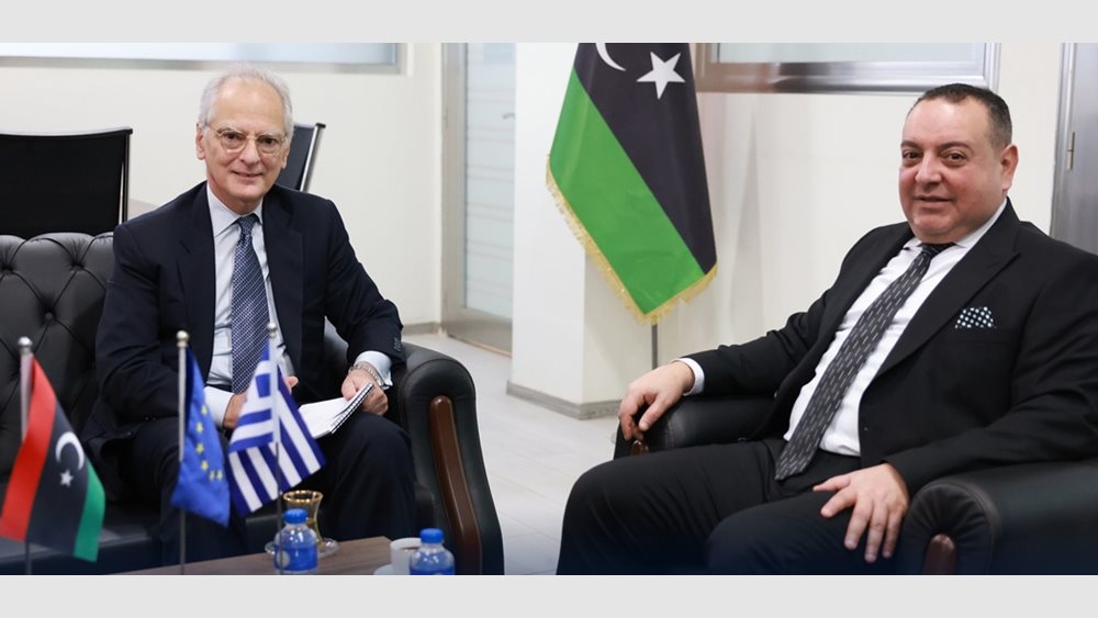 Συνομιλίες του Έλληνα πρέσβη στη Λιβύη με σύμβουλο του Ντμπέιμπα για το έργο ηλεκτρικής διασύνδεσης