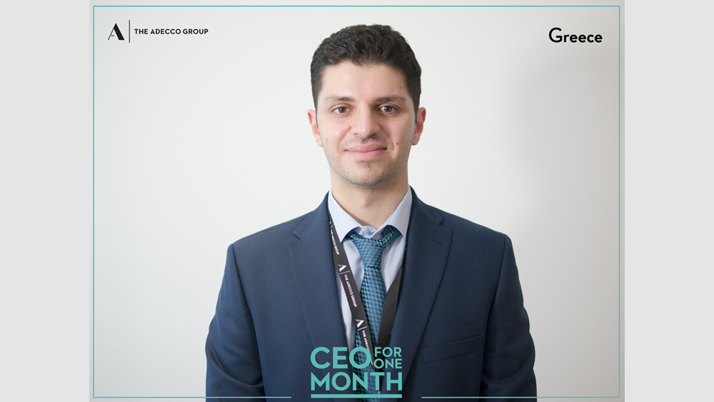Adecco: Ο Δ. Ασπρούλης CEO for One Month 2018