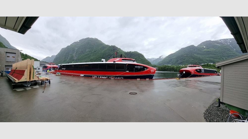 Attica Group announced the receipt of the new catamaran Aero 2 Highspeed