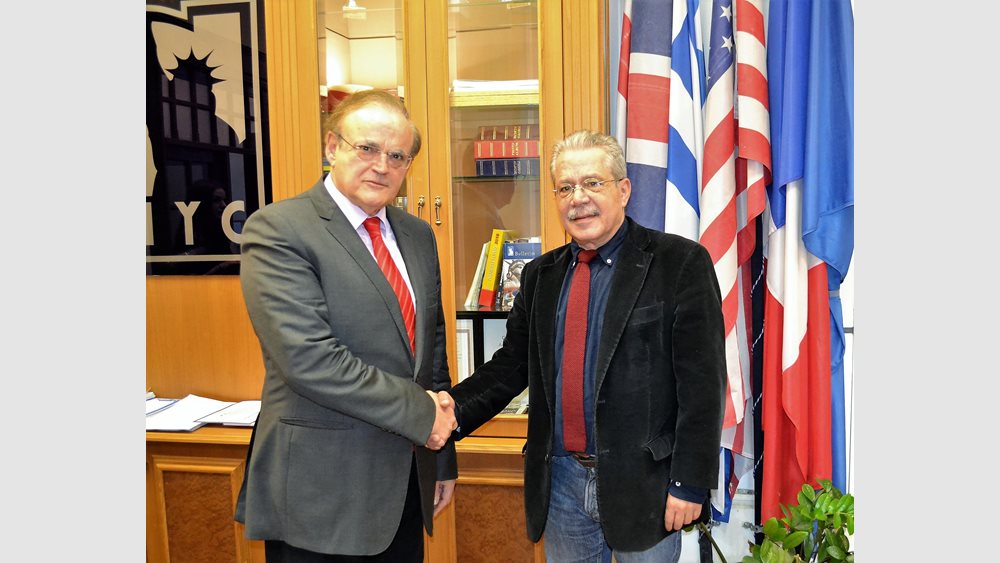 Ο καθηγητής Δημήτρης Μπουραντάς νέος πρύτανης του εκπαιδευτικού ομίλου New York College