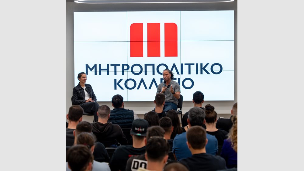 Το Μητροπολιτικό Κολλέγιο υποδέχθηκε τους κορυφαίους αθλητές Κόμπι Τζόουνς και Κάρλι Λόιντ