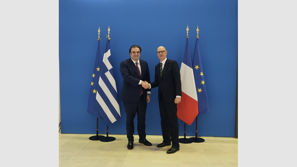 Συνάντηση Κ. Πιερρακάκη με τον ΥΠΟΙΚ της Γαλλίας με επίκεντρο την ανάγκη ενίσχυσης της ευρωπαϊκής ανταγωνιστικότητας