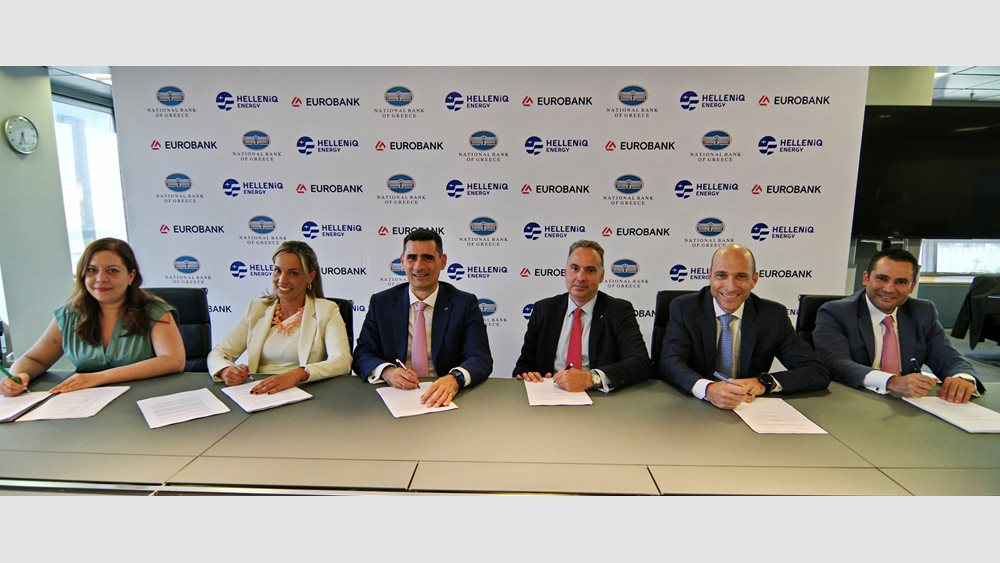 HelleniQ Energy - Εθνική Τράπεζα - Eurobank: Χρηματοδοτική συμφωνία-ορόσημο έως €766 εκατ. για επενδύσεις σε έργα ΑΠΕ