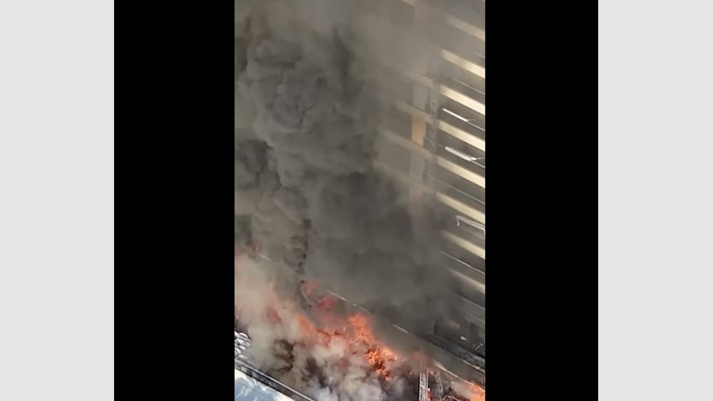 Φωτιά σε ξενοδοχείο στην Τουρκία - Διασώθηκαν και οι τέσσερις εγκλωβισμένοι εργάτες