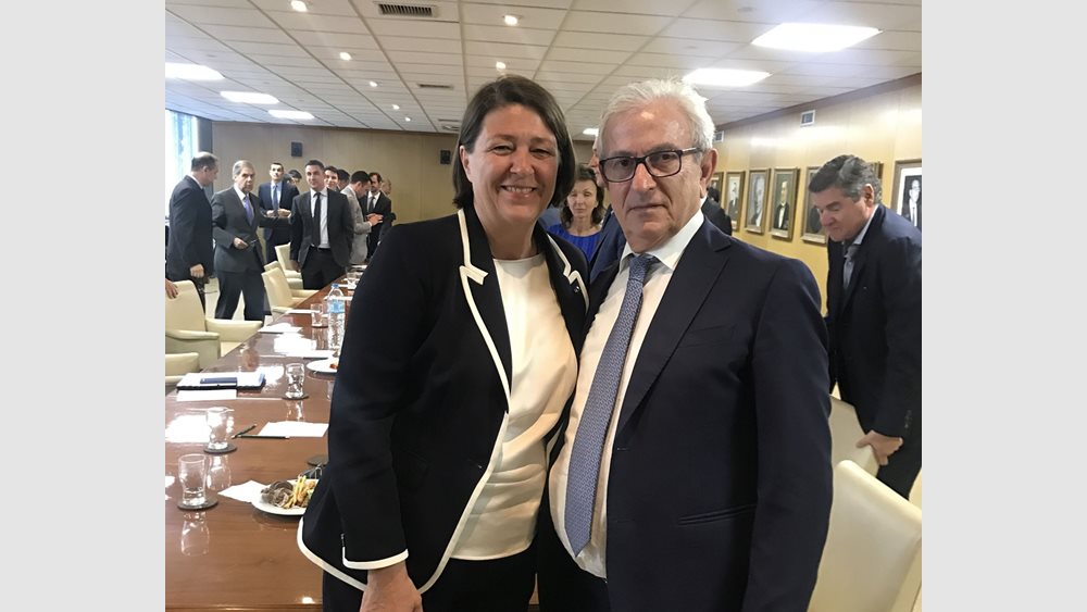 Επίσκεψη Επιτρόπου Μεταφορών της ΕΕ, κας. Violeta Bulc, στην Ένωση Ελλήνων Εφοπλιστών