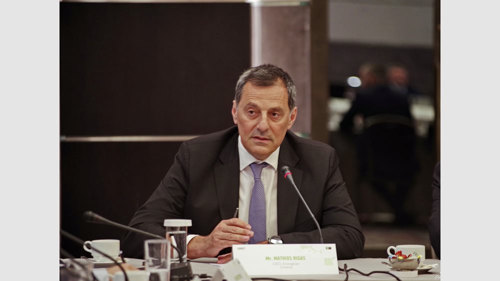 M. Ρήγας (Energean) στο EMGF: Όχι άλλα λόγια - Αποφάσεις στην ΕΕ για το φυσικό αέριο για να αποφευχθούν σοβαρές κοινωνικοοικονομικές συνέπειες