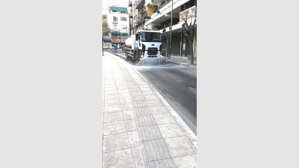 Δήμος Αθηναίων: Επιχείρηση απολύμανσης και καθαριότητας στον Άγιο Παντελεήμονα