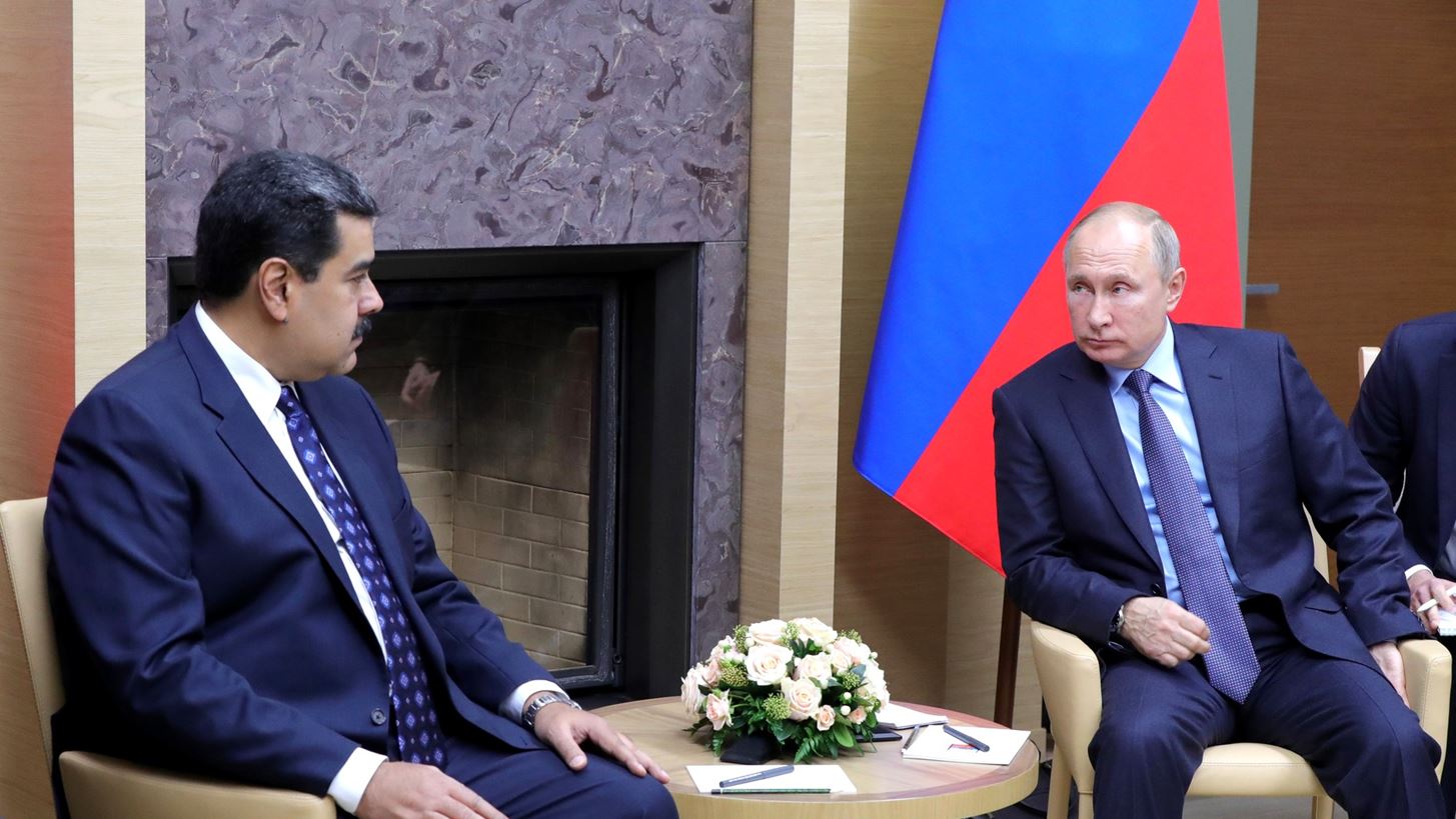 Πούτιν σε Μαδούρο: Στηρίζω τη Βενεζουέλα "ενάντια στις εξωτερικές πιέσεις" - Δεν κατονόμασε τον Τραμπ