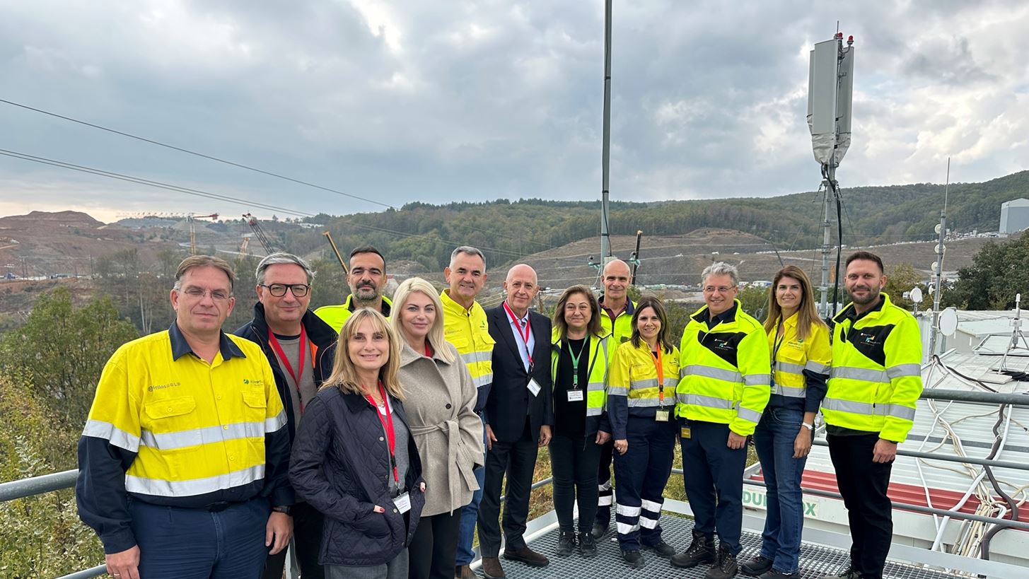 Ελληνικός Χρυσός: Προχωράει το έργο στις Σκουριές - Επίσκεψη του Προέδρου του ΣΕΒ