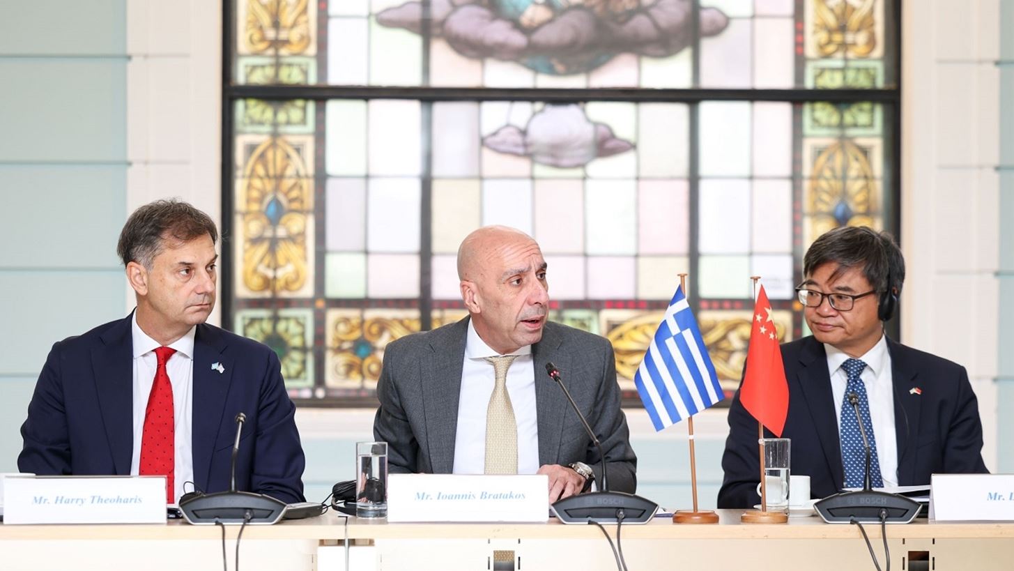 Γιάννης Μπρατάκος: "Το ΕΒΕΑ 'γέφυρα' για την προσέγγιση της στρατηγικής αγοράς της Κίνας"