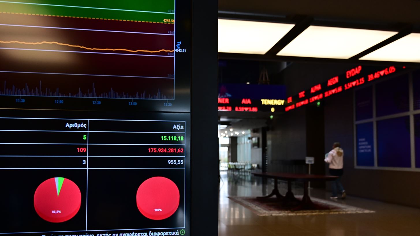 Χρηματιστήριο: Ελεγχόμενες απώλειες και συναλλαγές με το… σταγονόμετρο