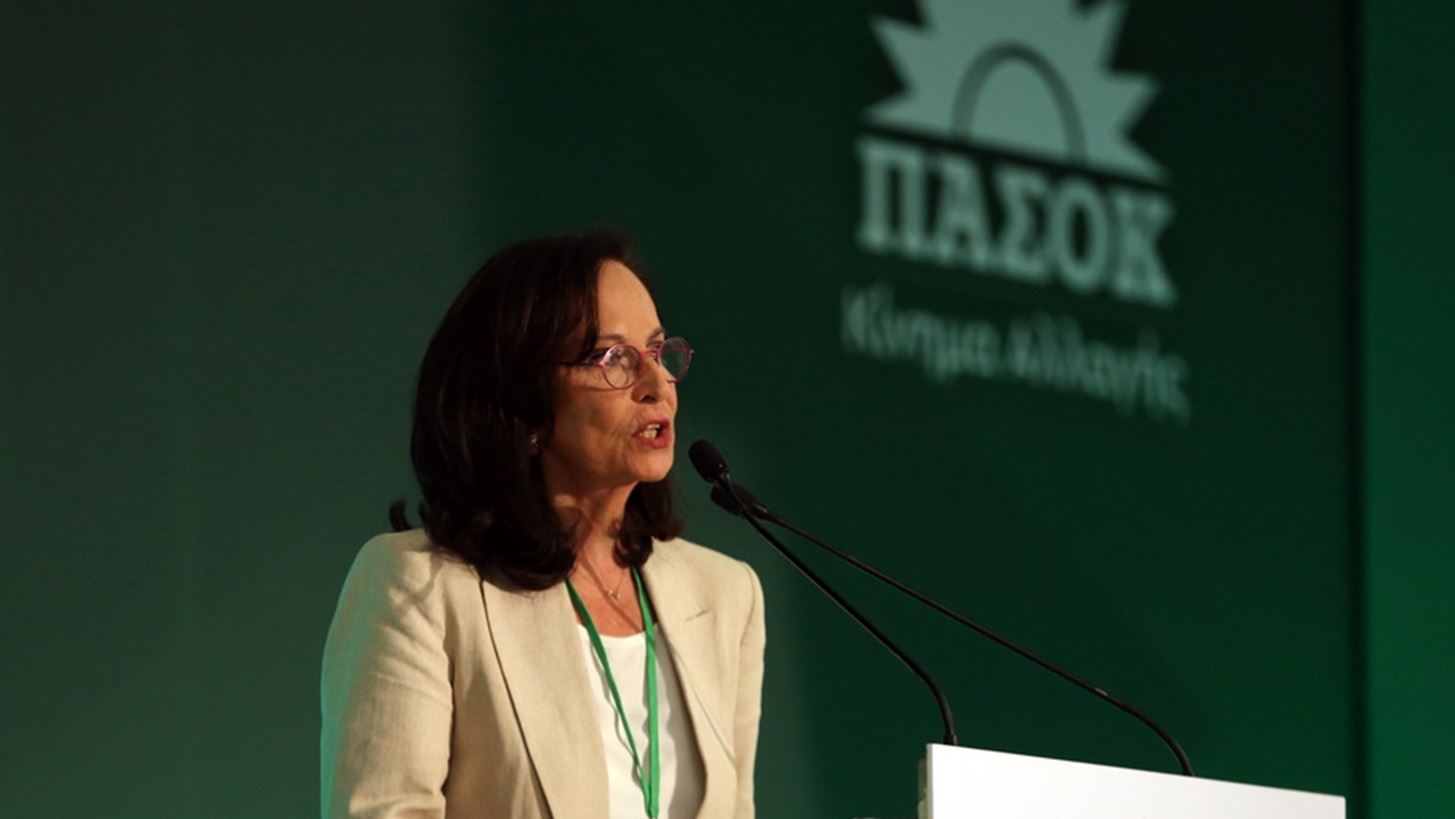 Α. Διαμαντοπούλου: Το συνέδριο του ΠΑΣΟΚ πρέπει να έχει χαρακτηριστικά Ιδρυτικού Συνεδρίου