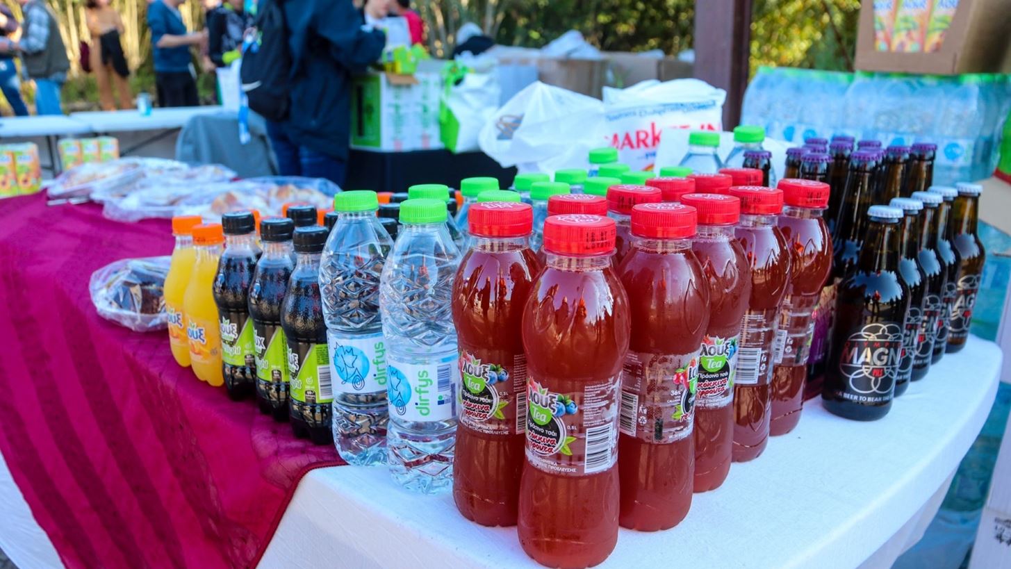 Η Λουξ ήταν επίσημος υποστηρικτής στο Δρόμο Εκεχειρίας στην Αρχαία Ολυμπία