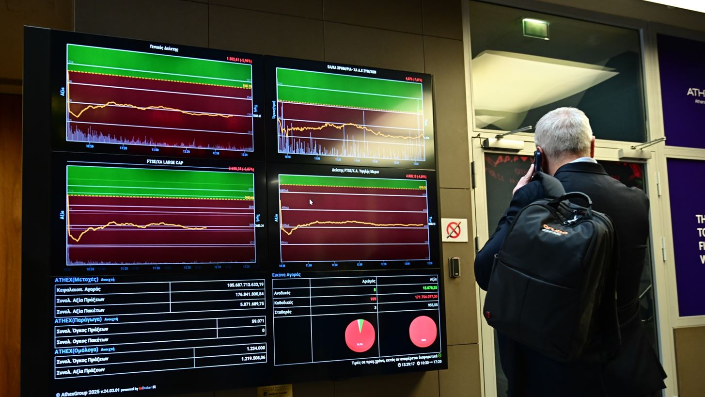 Χρηματιστήριο: Στηρίξεις Coca - Cola μετριάζουν τις πιέσεις