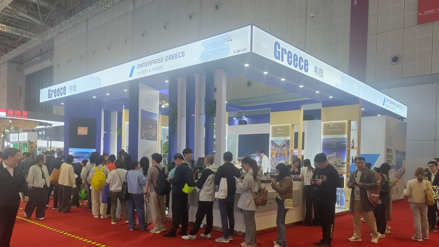 Ισχυρό ελληνικό αποτύπωμα στην 8η China International Import Expo
