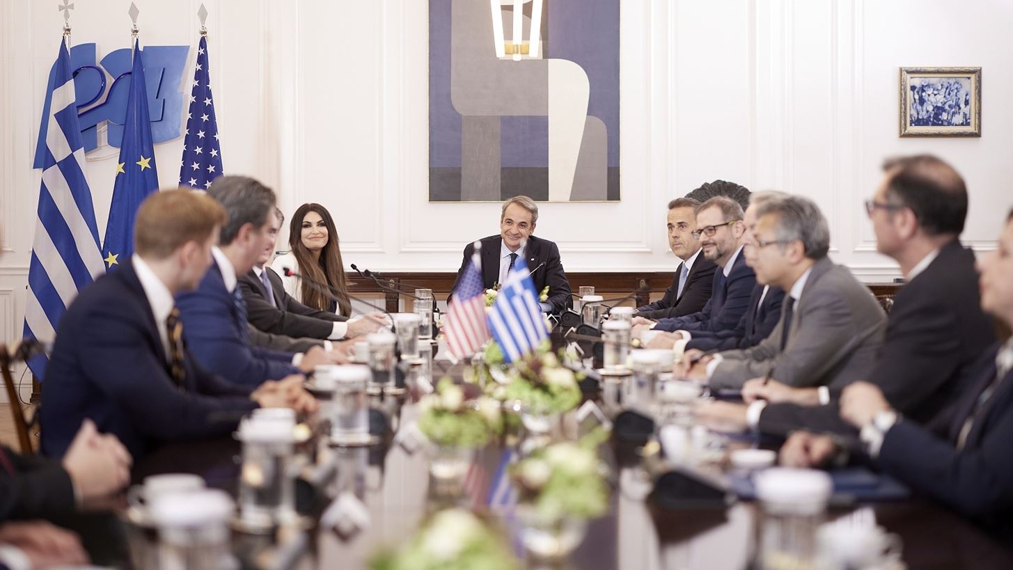 Συνάντηση Κυρ. Μητσοτάκη με τους υπουργούς Εσωτερικών και Ενέργειας των ΗΠΑ - Στο επίκεντρο η ενεργειακή ασφάλεια της Ευρώπης