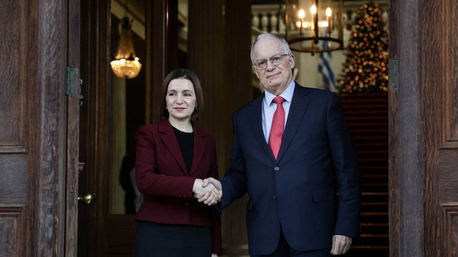 Συνάντηση Κ. Τασούλα με την πρόεδρο της Μολδαβίας - "Ελλάδα και Μολδαβία συνδέονται με γερούς ιστορικούς δεσμούς"