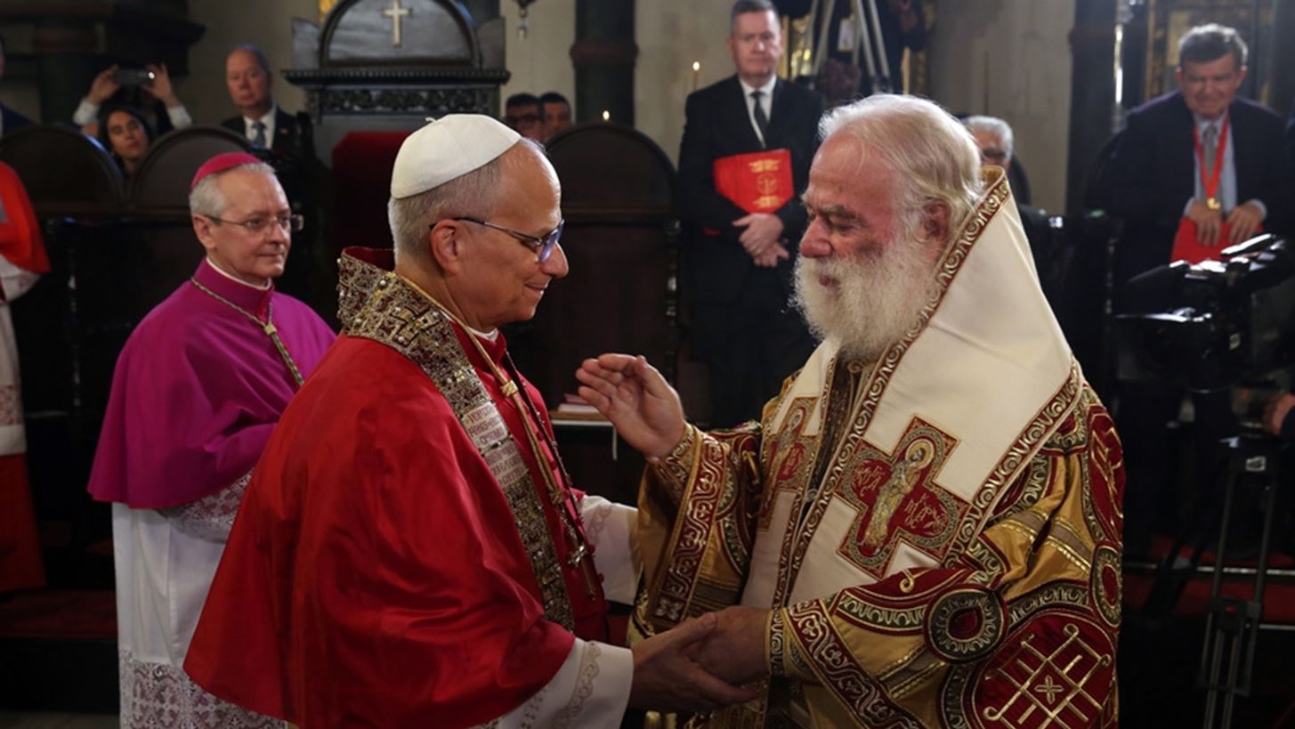 Μηνύματα ενότητας και ειρήνης από το Φανάρι έστειλαν ο Οικουμενικός Πατριάρχης και ο Πάπας