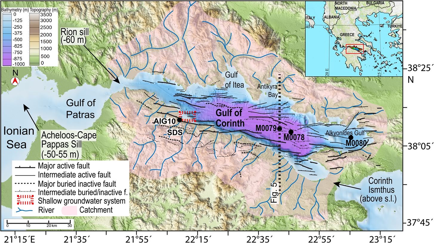 Γλυκό νερό εντοπίστηκε κάτω από τον θαλάσσιο πυθμένα του Κορινθιακού Κόλπου