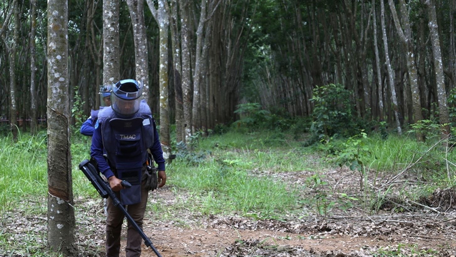 Σε υψηλό τετραετίας οι θάνατοι και οι τραυματισμοί από νάρκες το 2024