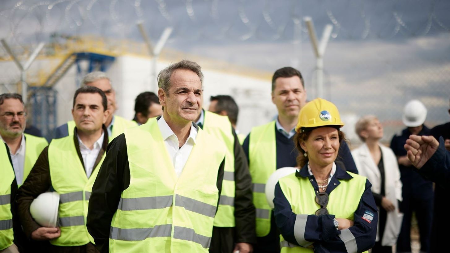 Κ. Μητσοτάκης από νέο Σταθμό Συμπίεσης ΔΕΣΦΑ Κομοτηνής: Η Ελλάδα μετατρέπεται σε διεθνές ενεργειακό κέντρο