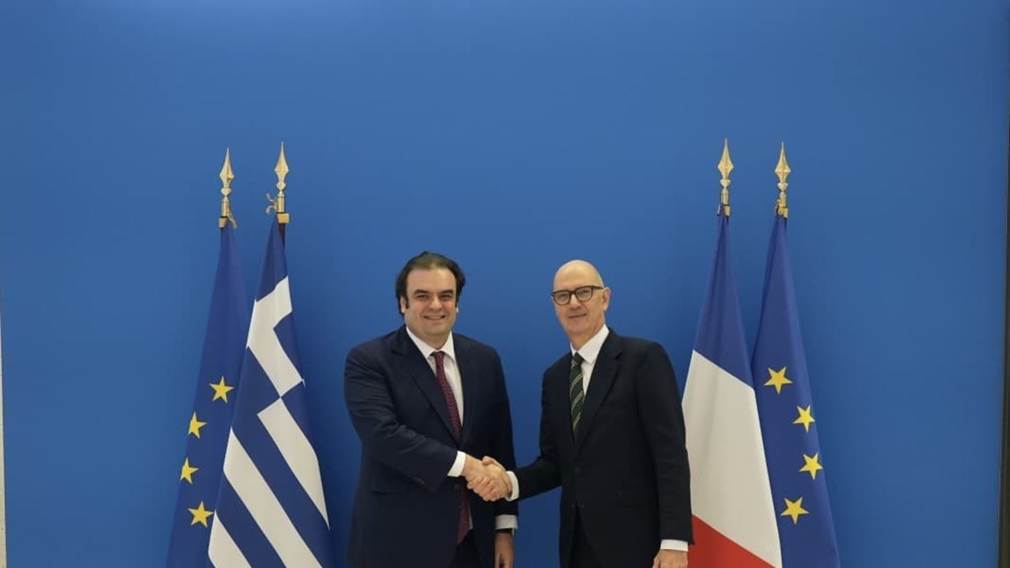 Συνάντηση Κ. Πιερρακάκη με τον ΥΠΟΙΚ της Γαλλίας με επίκεντρο την ανάγκη ενίσχυσης της ευρωπαϊκής ανταγωνιστικότητας