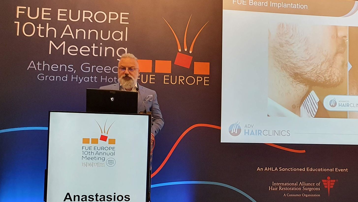 Η Advanced Hair Clinics στο 10ο Ευρωπαϊκό Συνέδριο Μεταμόσχευσης Μαλλιών