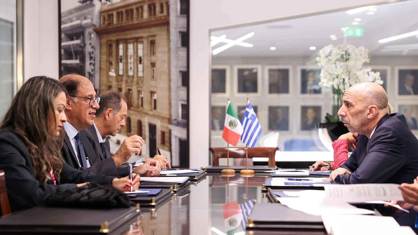 Γ. Μπρατάκος: Το ΕΒΕΑ στηρίζει τη διεύρυνση των ελληνομεξικανικών επιχειρηματικών δεσμών