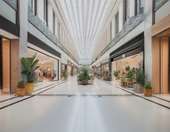 Aποκόλληση τμήματος της ψευδοροφής σε κατάστημα στο Mediterranean Cosmos