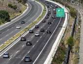 Διακοπή κυκλοφορίας στη Νέα Εθνική Οδό Αθηνών – Κορίνθου λόγω πυρκαγιάς σε όχημα